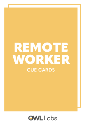 Remote Worker Cue Cards (Inactive)