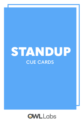 Stand Up Cue Cards (Inactive)